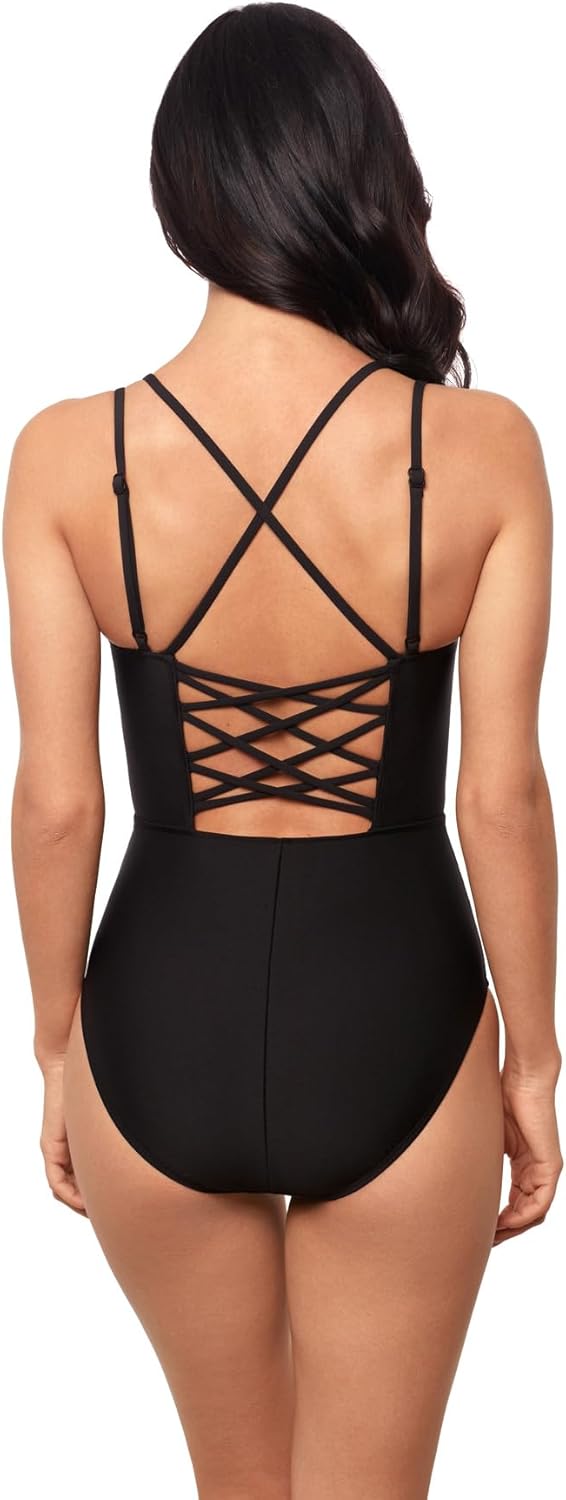 MagicSuit Women's Swimwear Solids Sigourney Underwire One Piece Swimsuit - Image 4