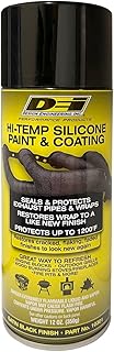 Design Engineering 010301 High-Temperature Silicone Coating Spray - Black, 2 Pack