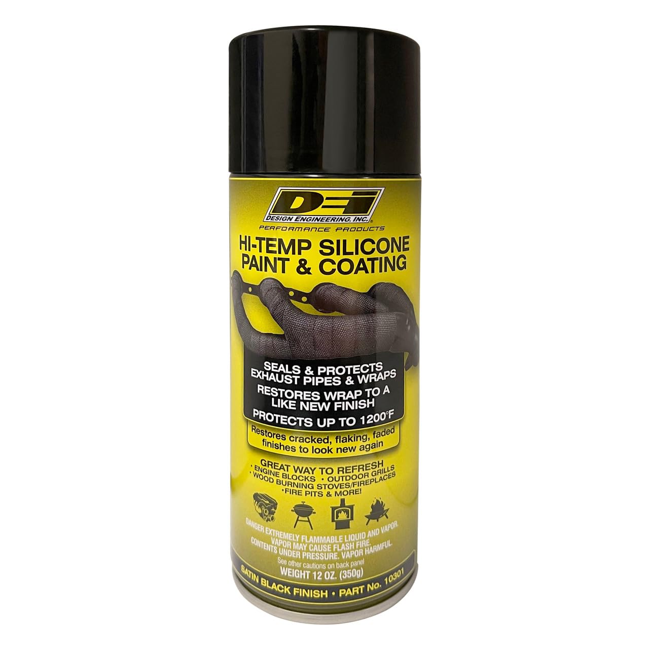 Design Engineering 010301 High-Temperature Silicone Coating Spray - Black, 6 Pack - Review, Price and Buying Guide
