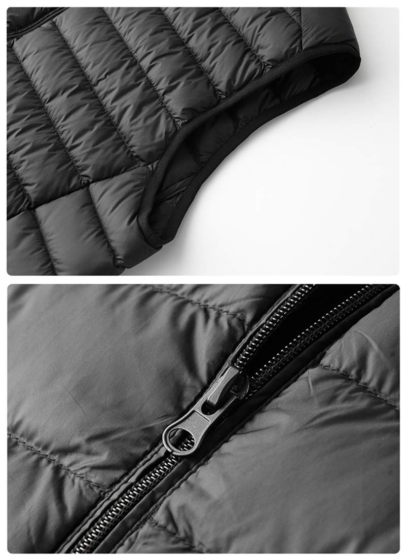 DongBao Gilet Uomo Smanicato,Giubbino Smanicato,Gilet da Lavoro,Ultra Leggero,Piumino da Esterno