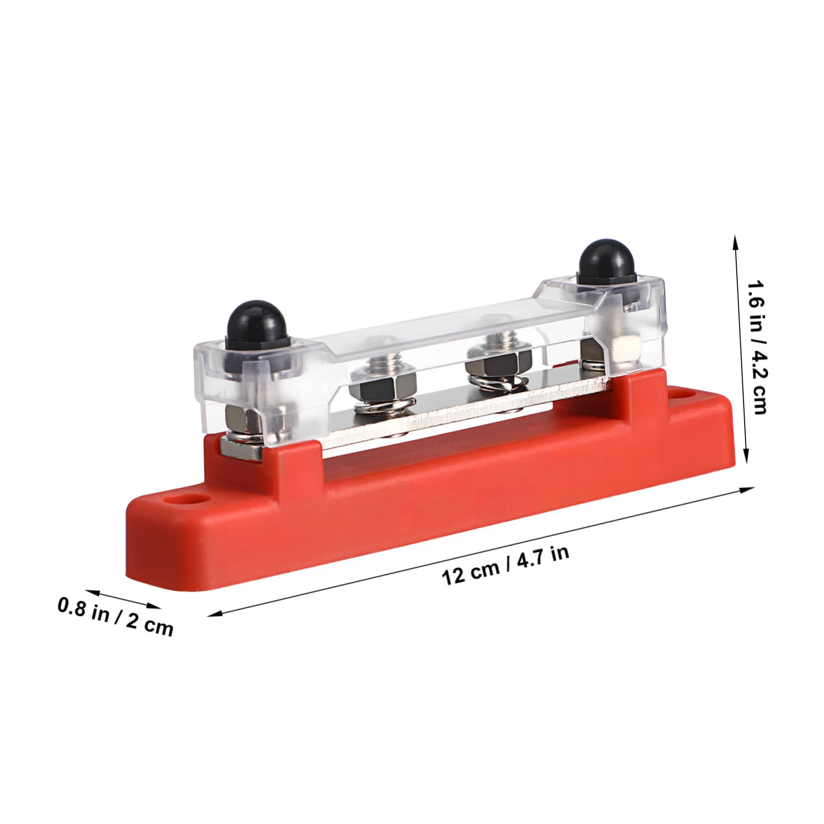 10sätze Bus Bar Batterie Verteilerblock Für Boote Und Wohnmobile Rot Schwarz Effiziente Stromverteilung Und Vielseitig Einsetzbar