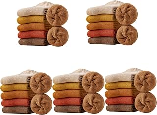 INOOMP 30 Pairs Women's Wool Socks Winter Socks Mens Running Socks Short Socks for Women Low Cut Women Ankle Socks Ankle Socks Women Boot Socks for Women Polyester Running Socks Women Man