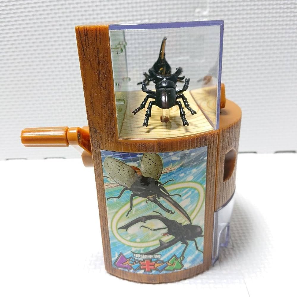 ムシキング　えんぴつ削り美品レトロ ムシキング えんぴつ削り美品レトロ - メルカリ