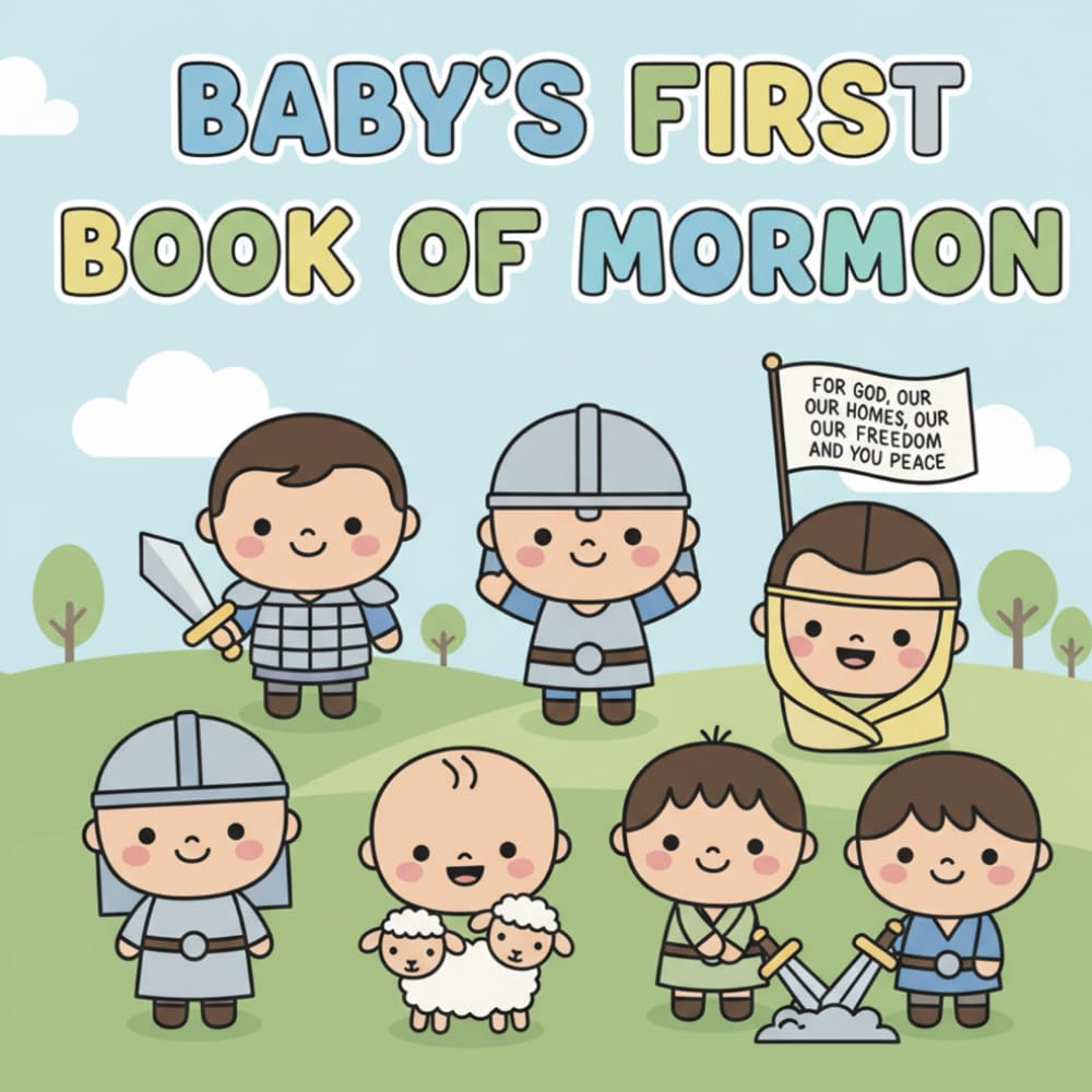 Baby’s First Book of Mormon: Gentle Stories of Faith for Babies and Toddlers: A Sweet LDS Children’s Book with Simple Words, Bright Pictures, and Book of Mormon Heroes (Baby's First Faith Stories)