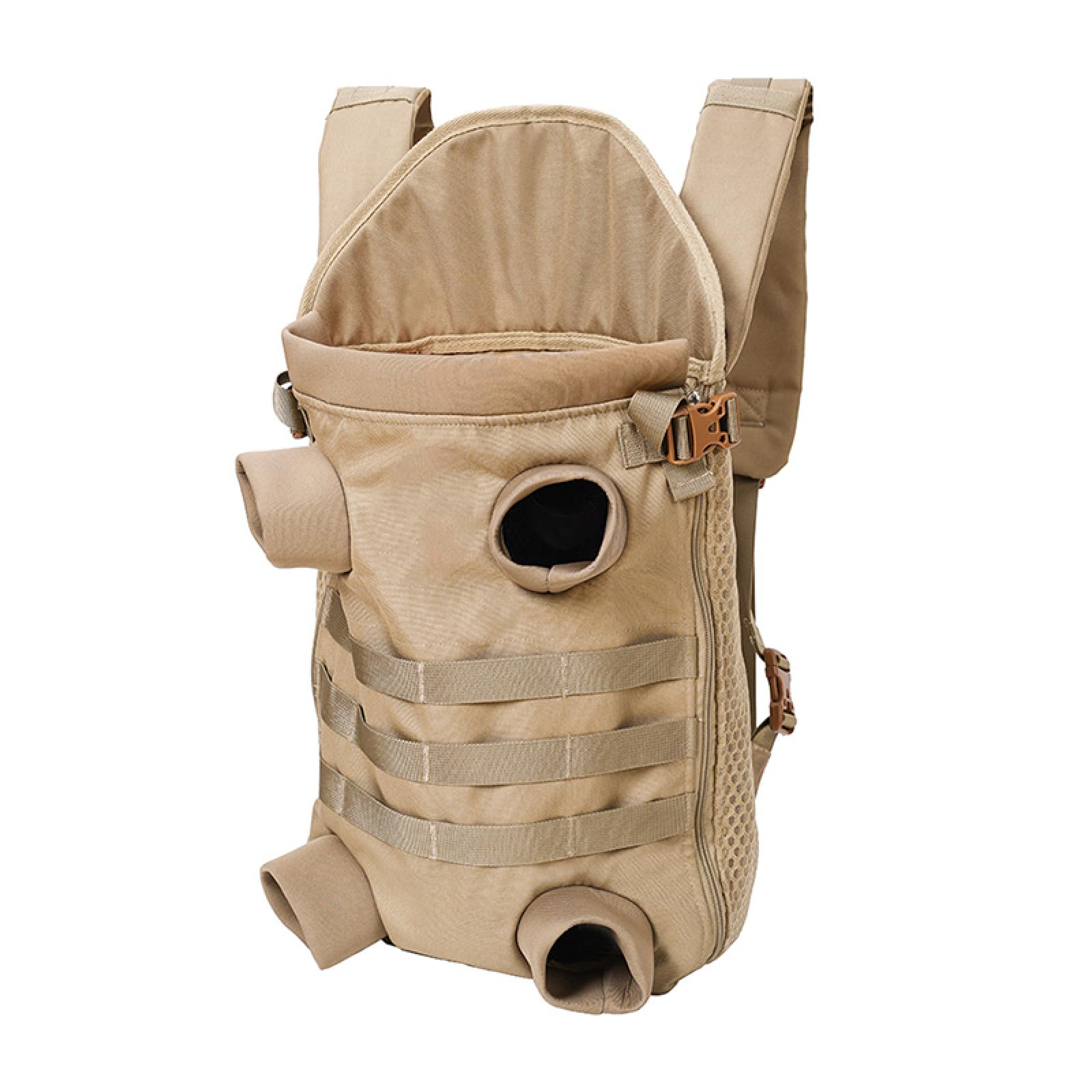 Mochila frontal para perro talla L y transportador portátil de gatos para viajes