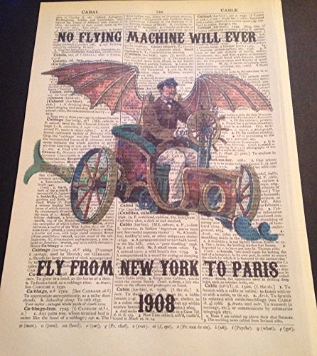 Parksmoonprints Steampunk Vintage Flying Machine Print Dictionary Page Wall Art Picture Quirky steampunk buy now online Parksmoonprints Steampunk Vintage Flying Machine Print Dictionary Page Wall Art Picture Quirky steampunk buy now online