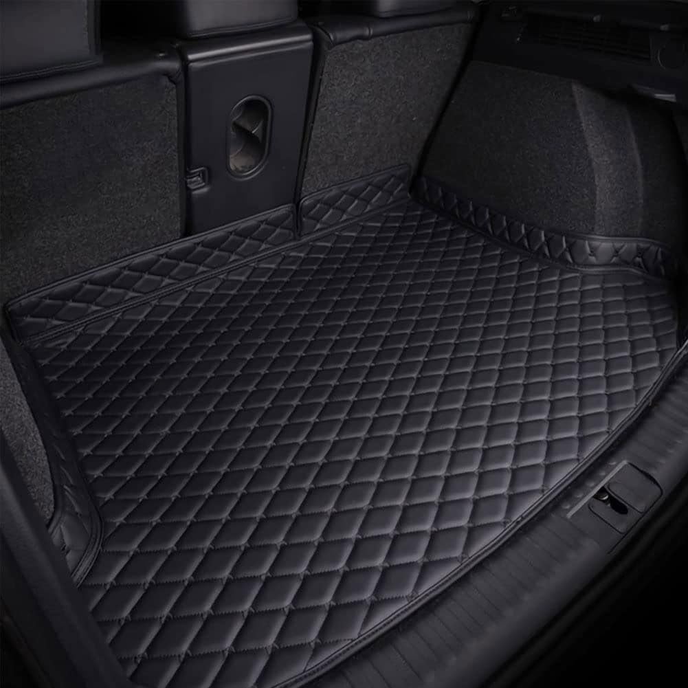 JUZELY Car Trunk Mats for BMW 2 Series 225i M240i 220i 230i 228i M235i, Leather Car Boot Liner Mat Car Boot Cover Anti-Slip Carpets, Waterproof Rear Trunk Protector Mat Scratch Proof Carpets,A