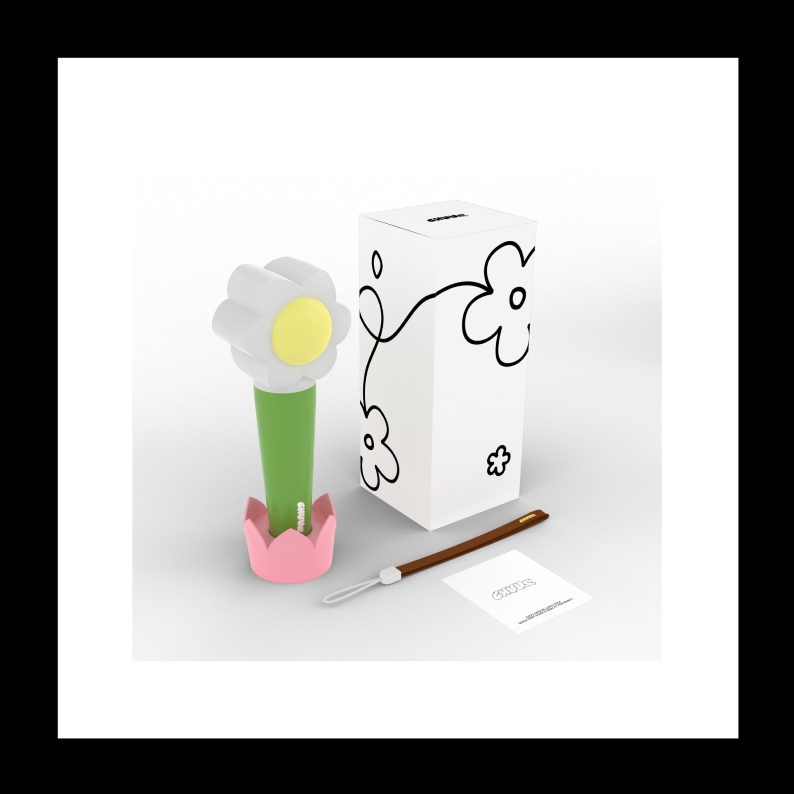 CHUU Official Light Stick Fanlight Box+Lightstick+Strap+Cradle+QSG+Tracking Sealed