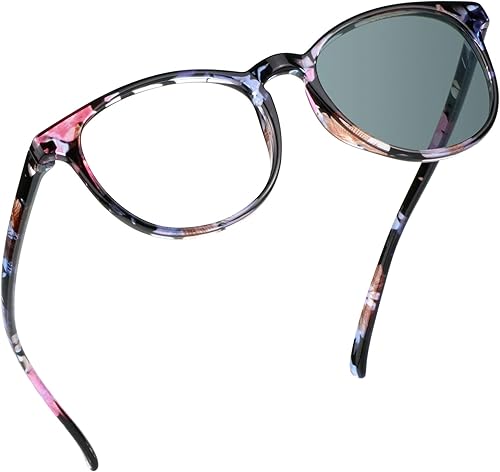 Lentes de bloqueo de luz azul, lentes de sol fotocromáticos grises, antifatiga ocular, anteojos de lectura para computadora, anteojos de TV para