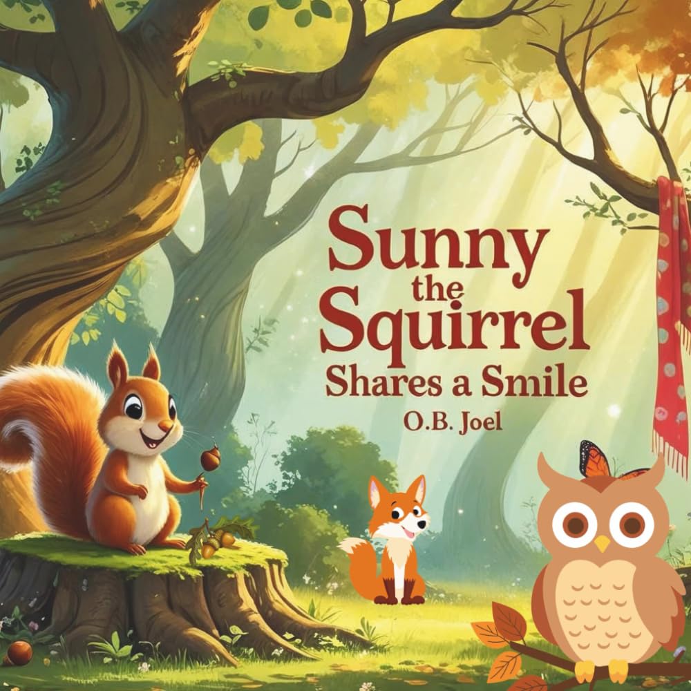 Sunny the Squirrel Shares A Smile