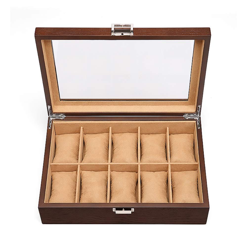 Boîte de montre et coffret de rangement multi-positions pour l'organisation de bijoux