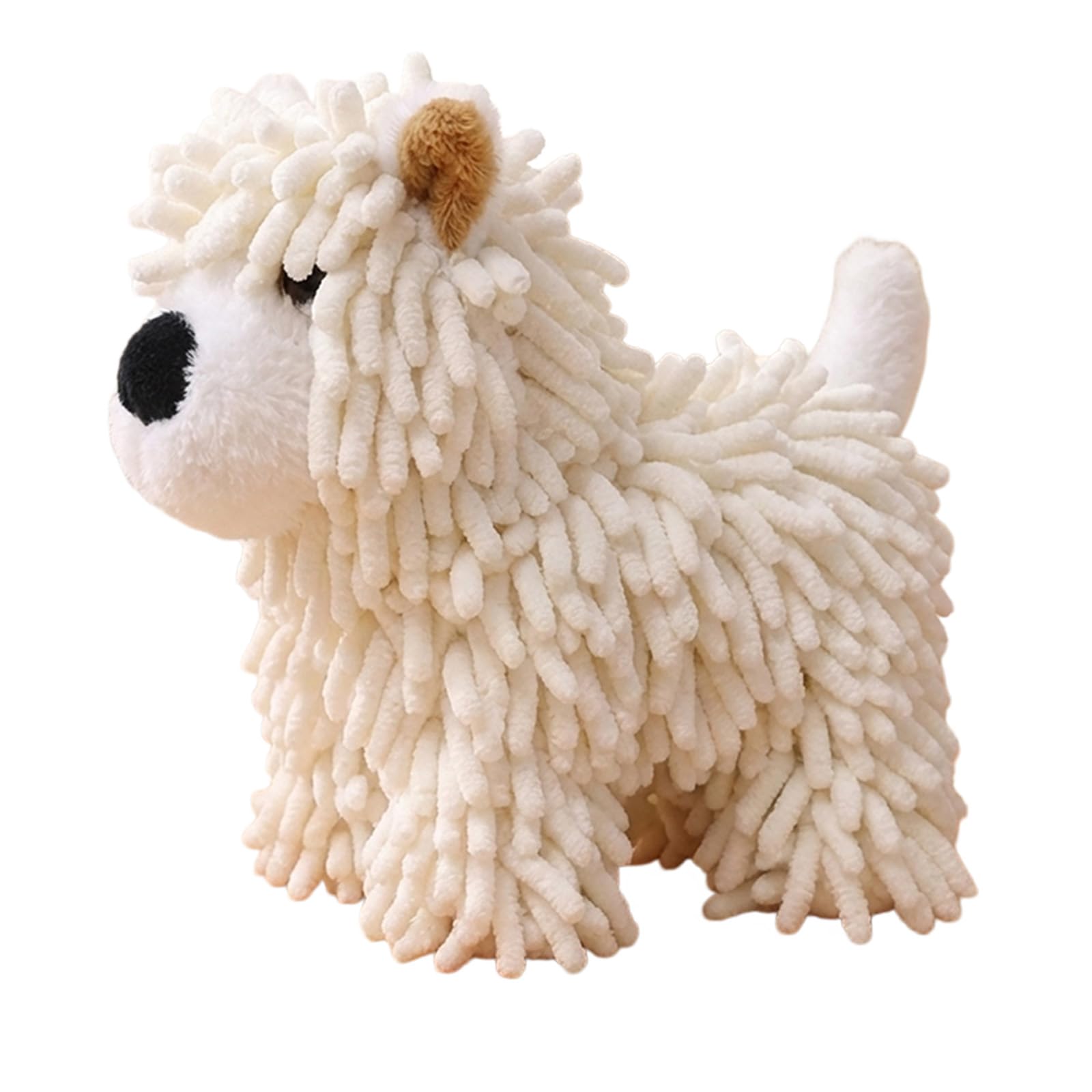 Xinsheinelry Dog Chenilles Hand Towel Gentle on Skin Highly Absorbent Decorative Bathroom Dog Chenilles Hand