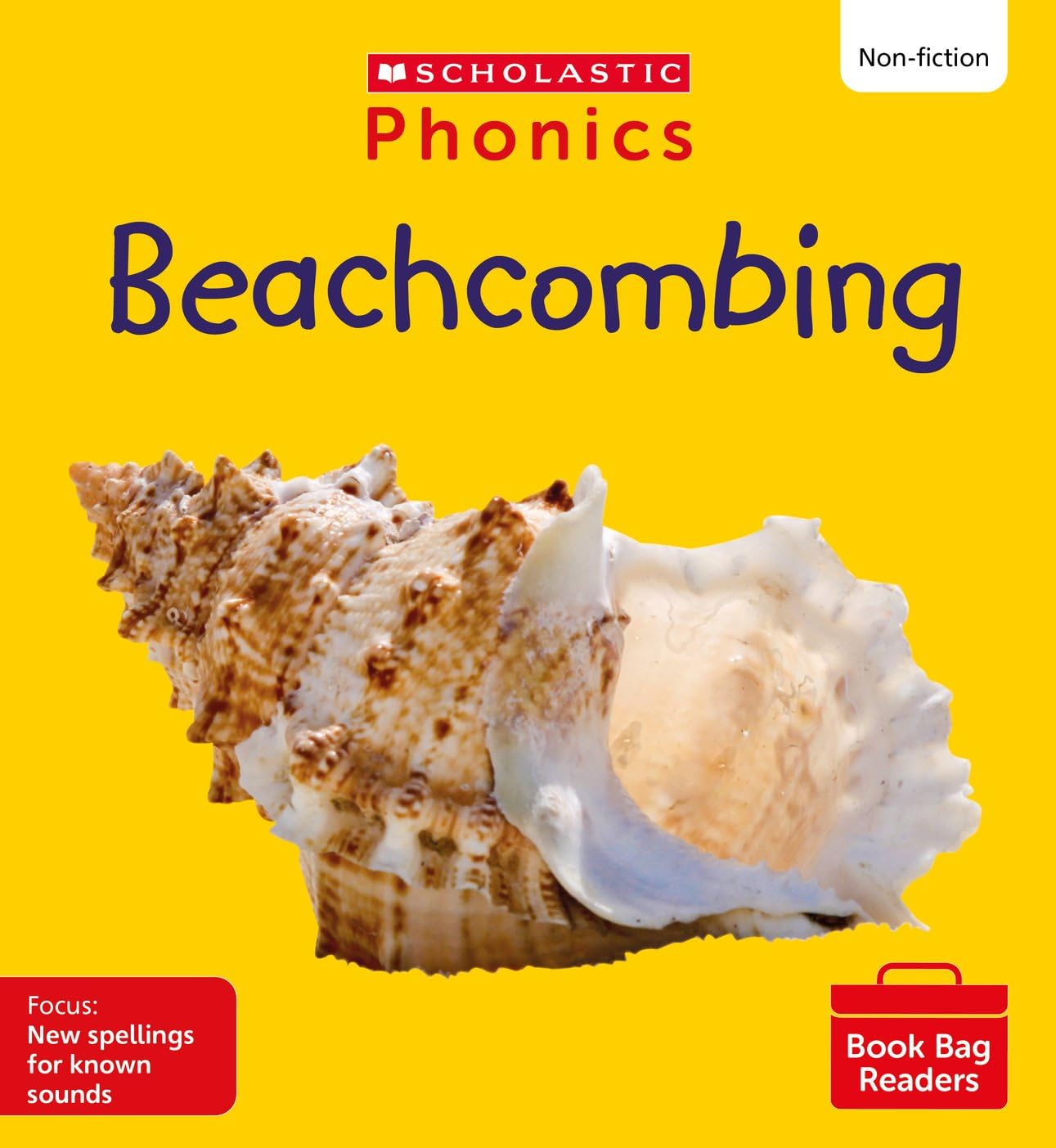 Scholastic Phonics for Little Wandle: Beachcombing (Set 13). Decodable phonic reader for Ages 4-6. Letters and Sounds Revised - Phase 5 (Phonics Book Bag Readers Non-fiction)
