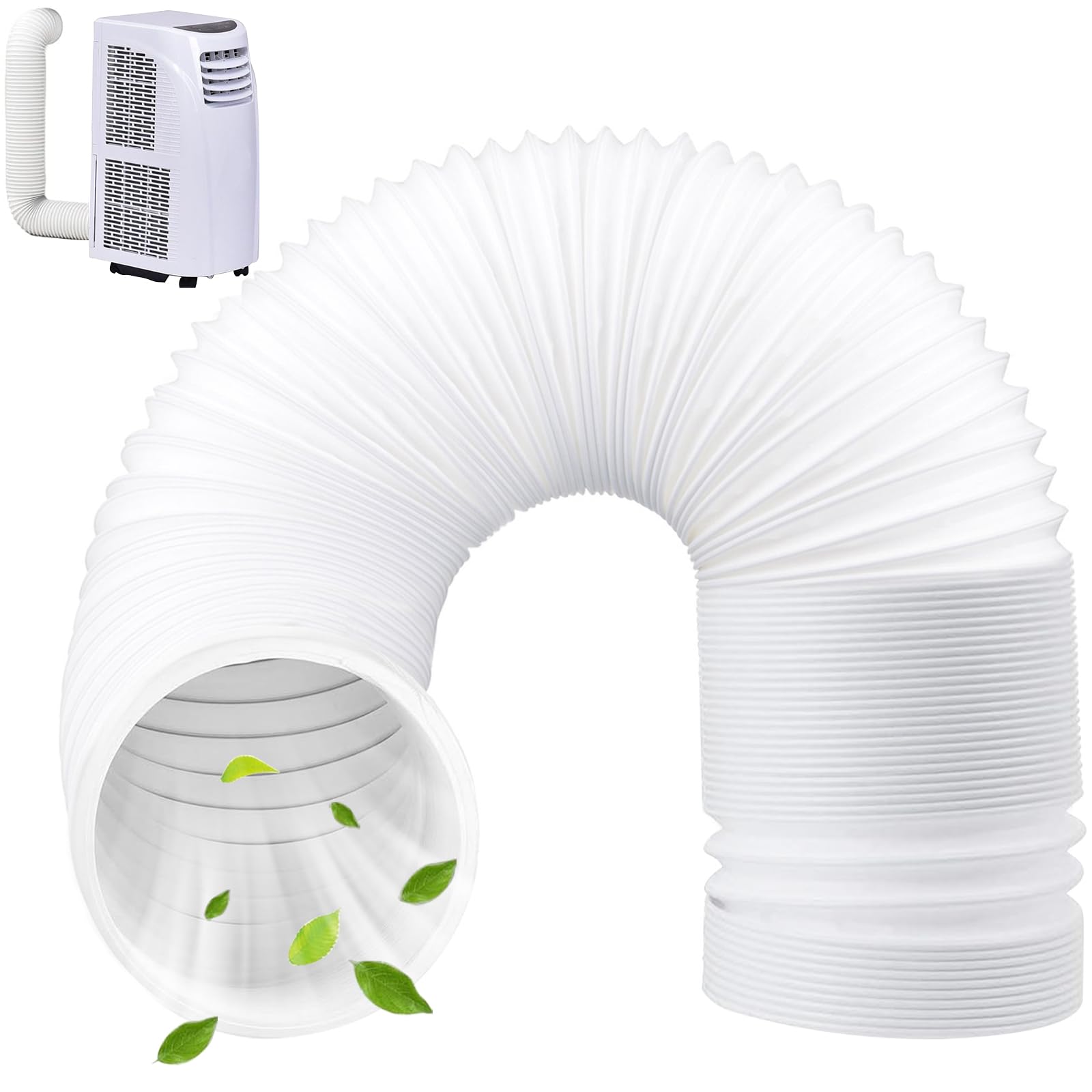 Tuyau d'évacuation, Tuyau de ventilation flexible, Tuyau d'évacuation pour climatisation, Tuyau d'évacuation pour sèche-linge, Tuyau pour climatisation pour climatiseurs, sèche-linge, Tuyau