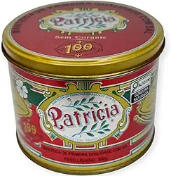 Manteiga PATRICIA Lata 500g - Sem conservantes - Com Sal - 100 Anos de Tradição Mineira do Interior
