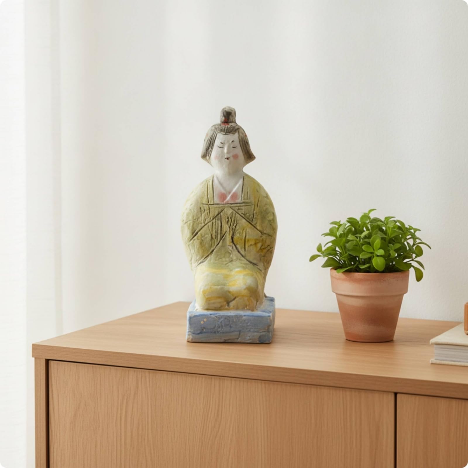 陶器製 女性フィギュア 置物 Amazon.co.jp: Xgdsnly 陶器の女性像 ハンドメイド セラミック