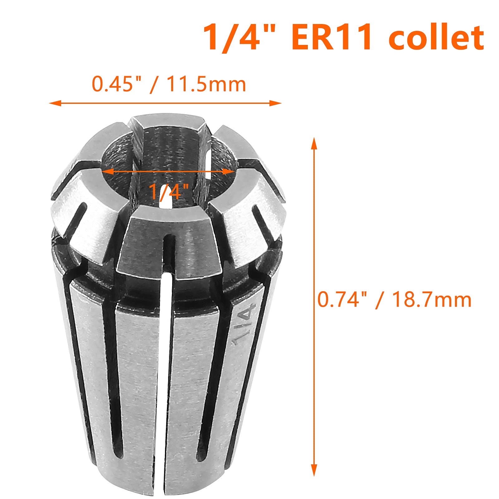 ER11 Collet Set - Precision Spring Chuck -3