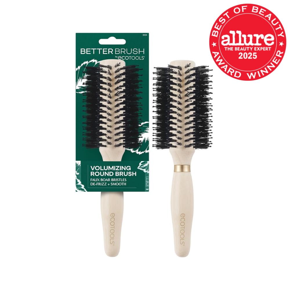 EcoTools Large Thermal Styler Round Hair Brush, Lightweight, Dries Hair - View #2