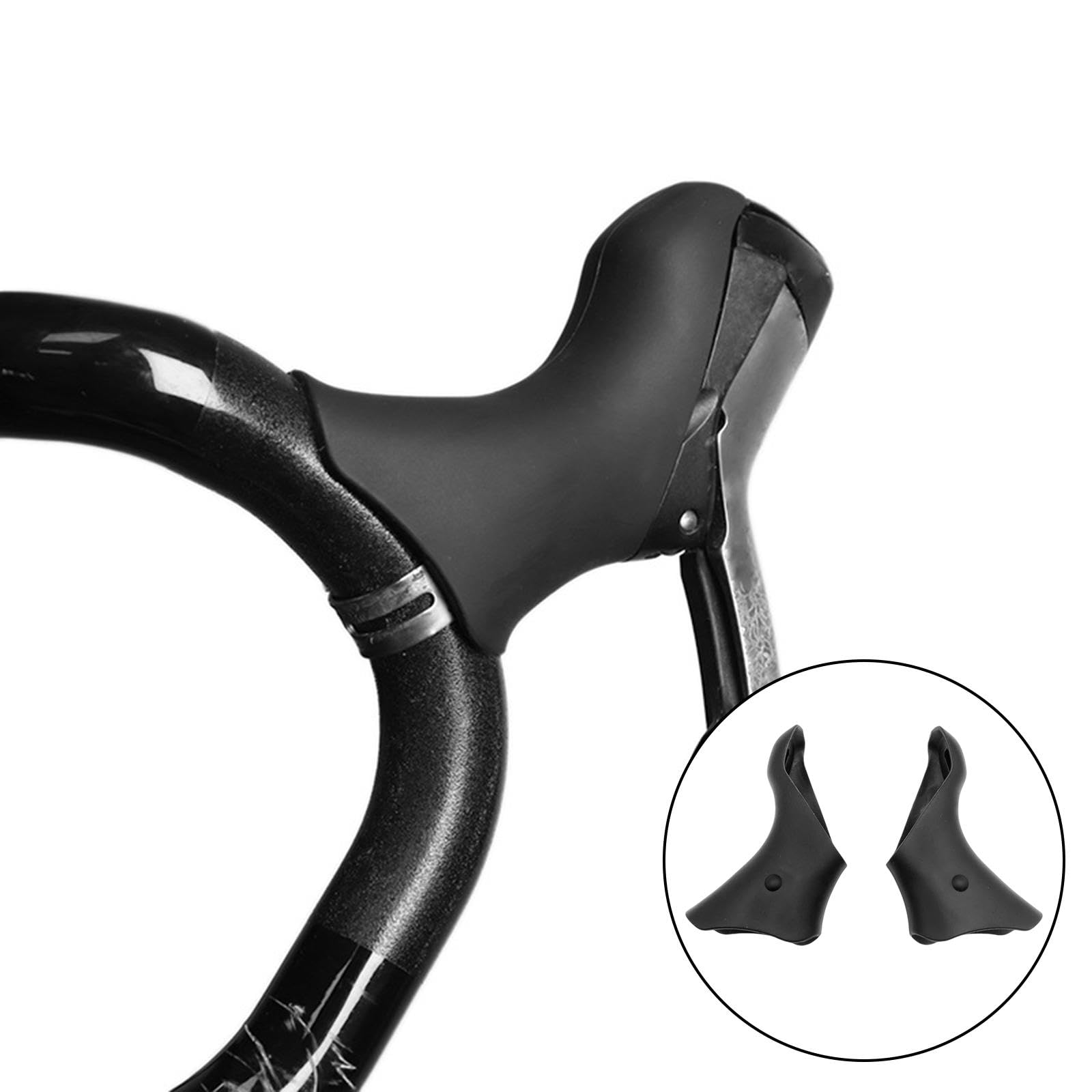 2X Coprileve Cambio per Bici da Strada, Coprileve Cambio per Bici, Coprimanopole per Bicicletta, Coprileve Freno per Bici 5600/5601/6600
