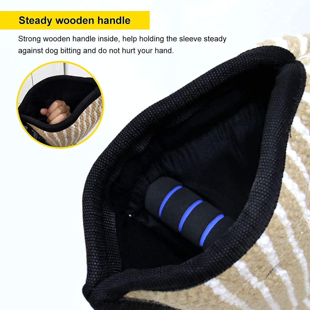 Hunde Armschutz,Ärmel Hund,Beissarm Für Hunde,Hund beißt Sleeve,Dauerhafte Jute Ausbildung Pit Bull Deutscher Schäferhund Mastiff Supplies