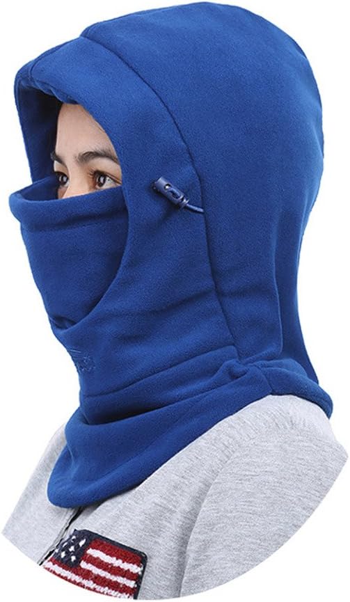 HZTG Men's and Women's Winter Windproof Cap Thick Double Warm Face Cover Cap Cycling Skiing Hat Balaclava Face Cover Mask
