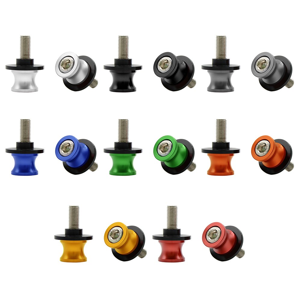 Nottolini M10x1.25 Universale Forcellone Appoggi per DUKE 125 200 390 RC 125 200 390 Z750 Z1000 Ninja 250R 650R ZX6R ZX10R ZX12R
