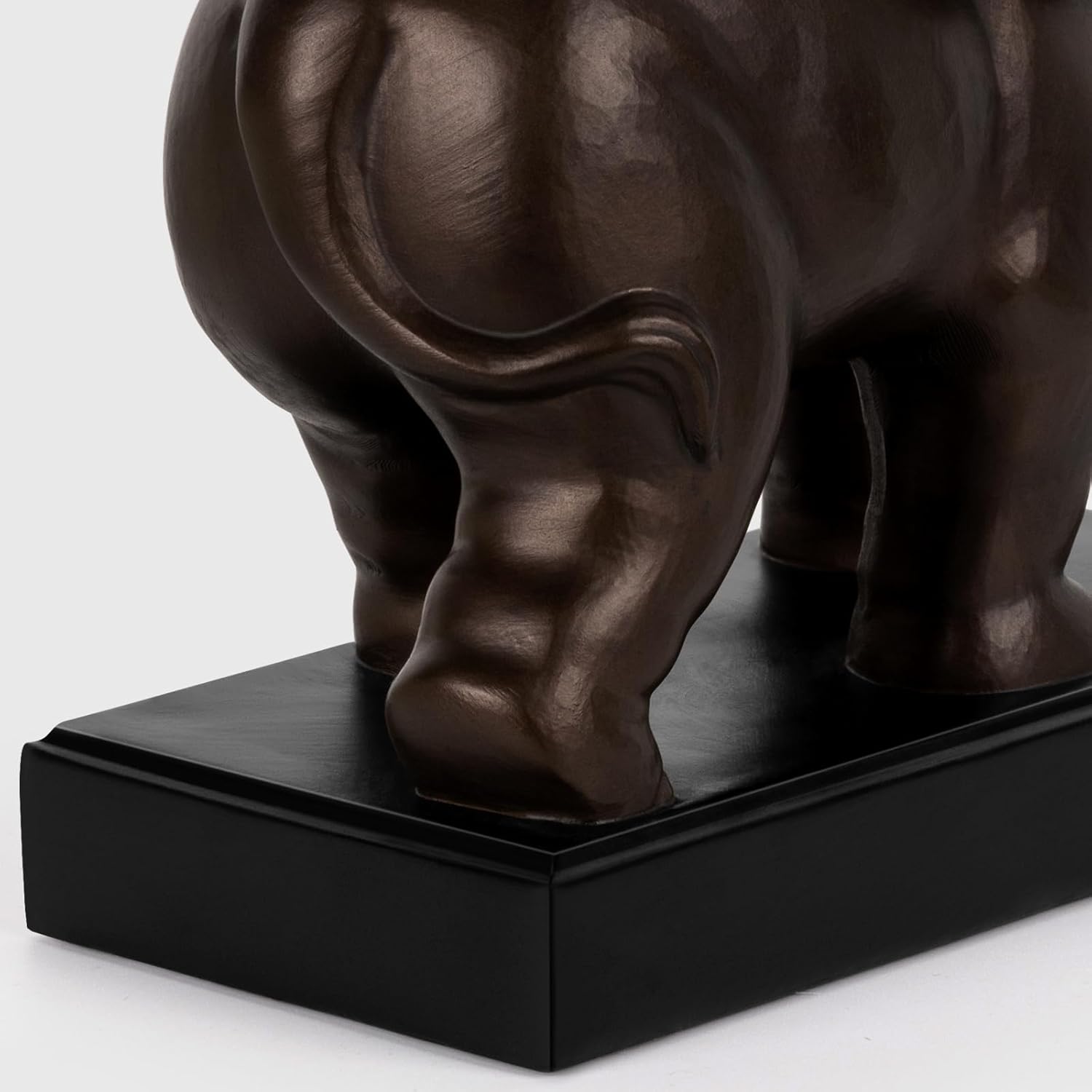 Elephant Decorative Bookends, Bookends for Shelves, Book Ends for Heavy Books with Anti-Slip Pad for Book Lovers Heavy Book Holder for Home Office Decor (Bronze)