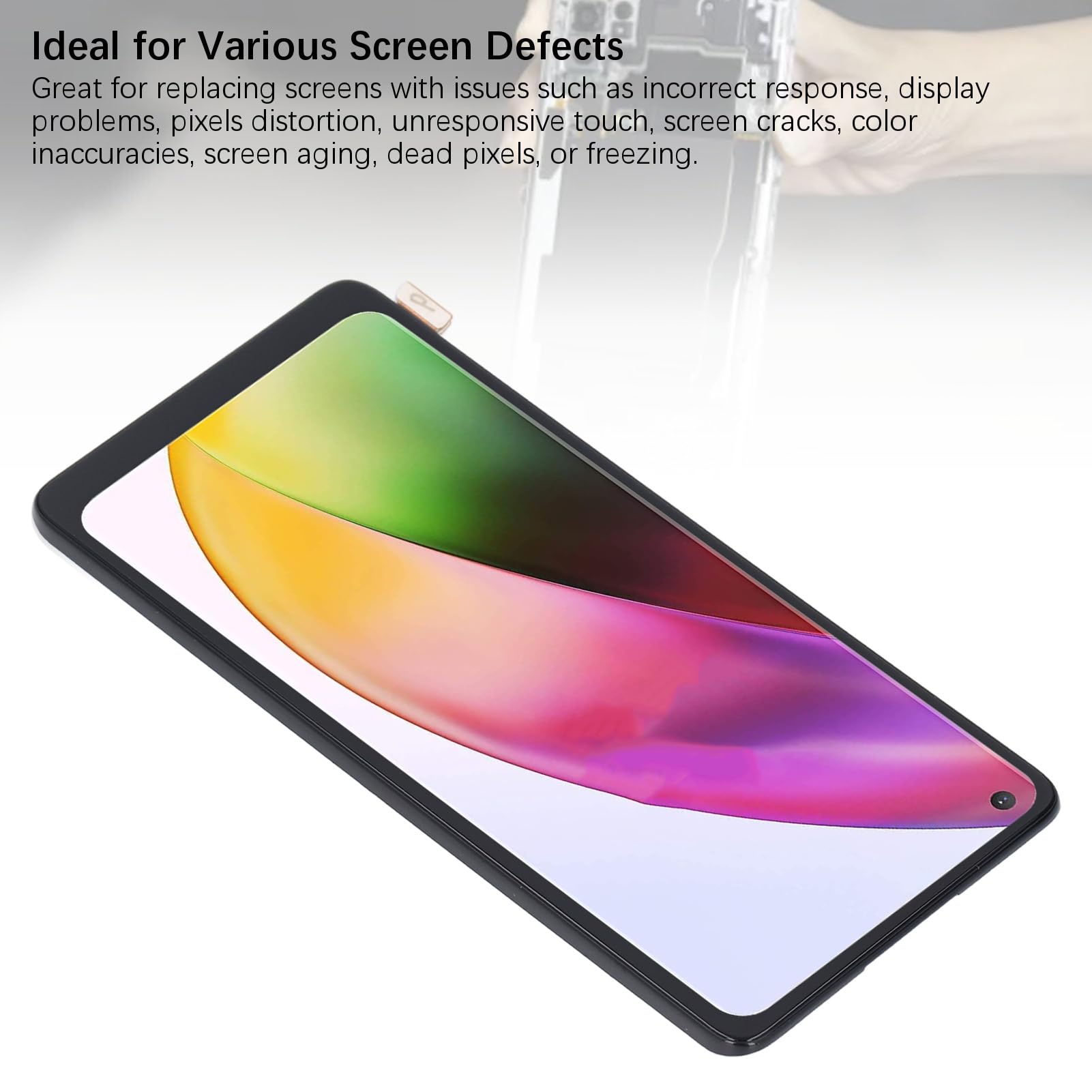Cryfokt Display AMOLED 6.55 Pollici per 8 IN2013, IN2017, IN2015