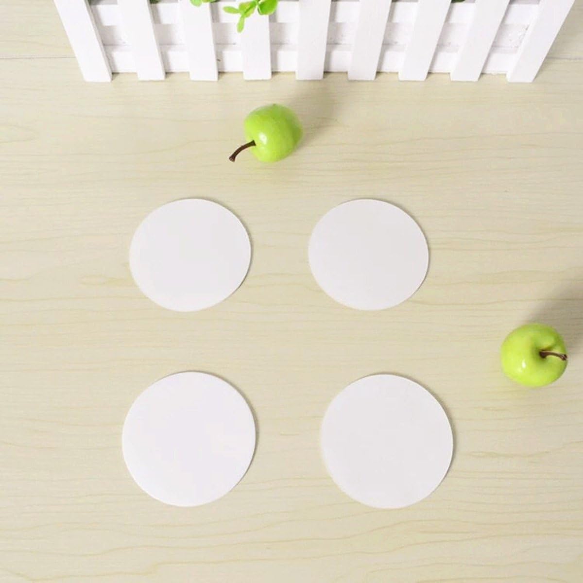 6 Adhesive Dots Glue Replacement Kit Sticky Mounting Pabs 1.57 inches Diameter Double Sided Tabs Perfect for Dashboard Toys, Windshield, GPS, Tiles, Walls,Suction Cup Glue