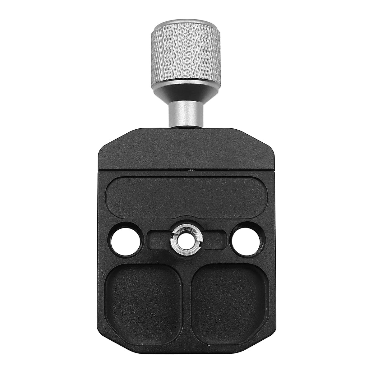 WANGCL Pince de plaque à dégagement rapide 50 mm pour Arca Swiss Tête de trépied universelle en métal Pince de plaque à dégagement rapide avec niveau à bulle