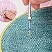 8 Pcs Embroidery Stitching Kit - Punch Needles, Cross Stitch Tools with 4 Colors Thread