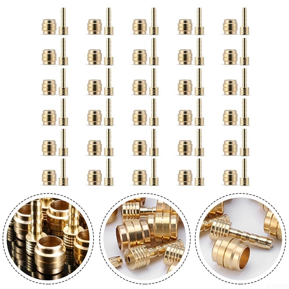 Lot De 10 Têtes D'Olive Pour Freins VTT - Compatibles Magura MT2 MT4 MT5 MT6 MT7 MT8 - Kit De Réparation Flexible De Frein En Cuivre CNC