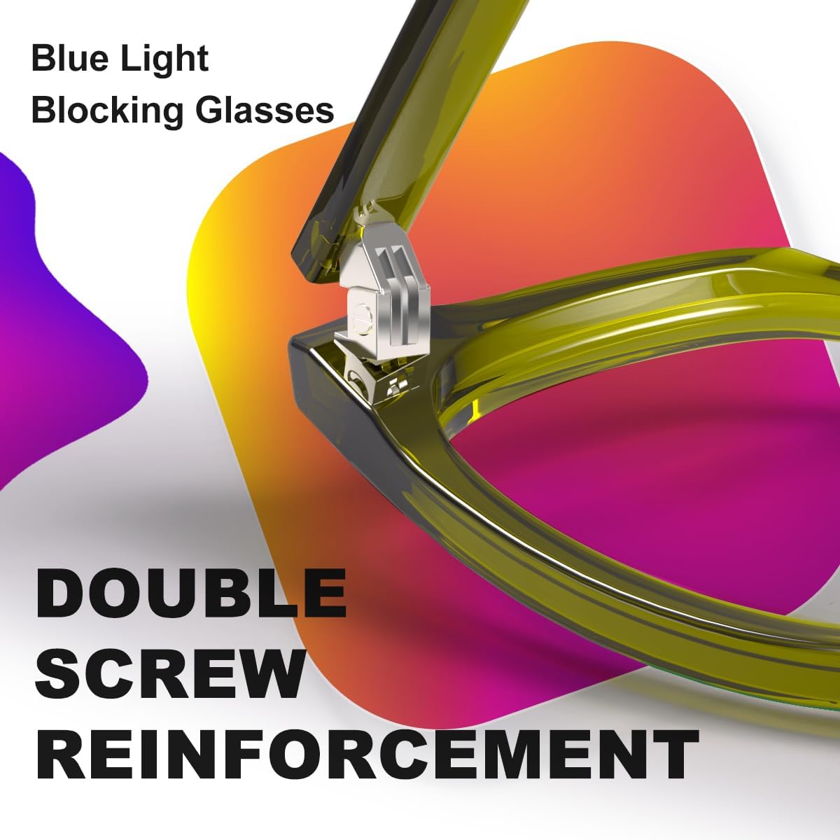 VISOONE Montana - Gafas cuadradas con bloqueo de luz azul antirreflejos para computadora para juegos de mujeres y hombres