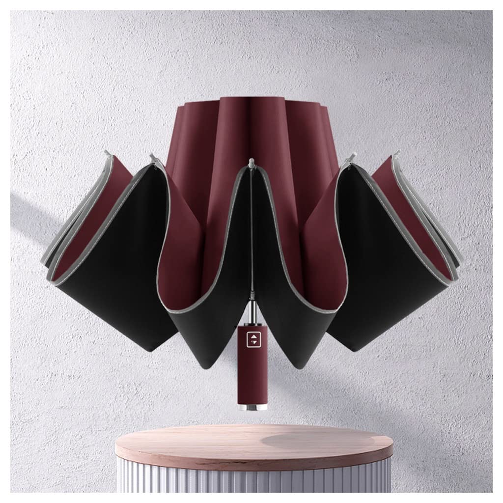 Parapluie de voyage résistant au vent automatique et compact pour éviter de se faire tremper