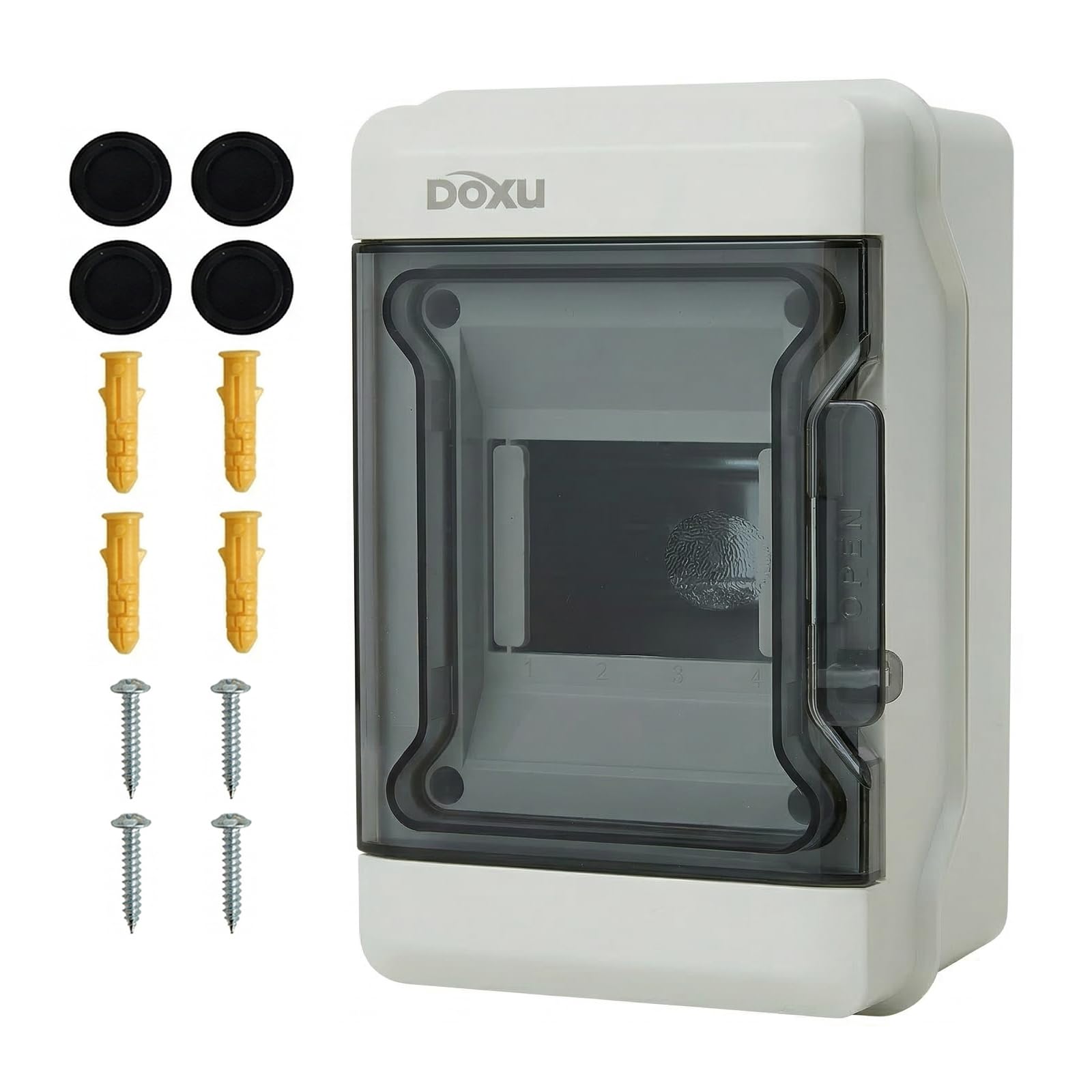 DOXU IP66 Electrical Box - 4 Circuit Protection -21