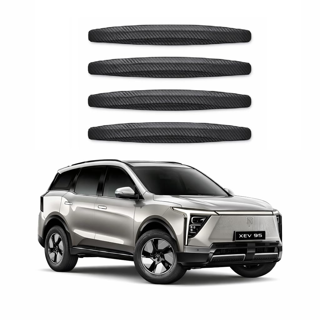 Car Bumper Protector Corner Guard Set of 4 Pcs Suitable for Mahindra XEV 9S-image-29
