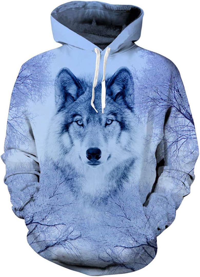 wolf hoodie amazon