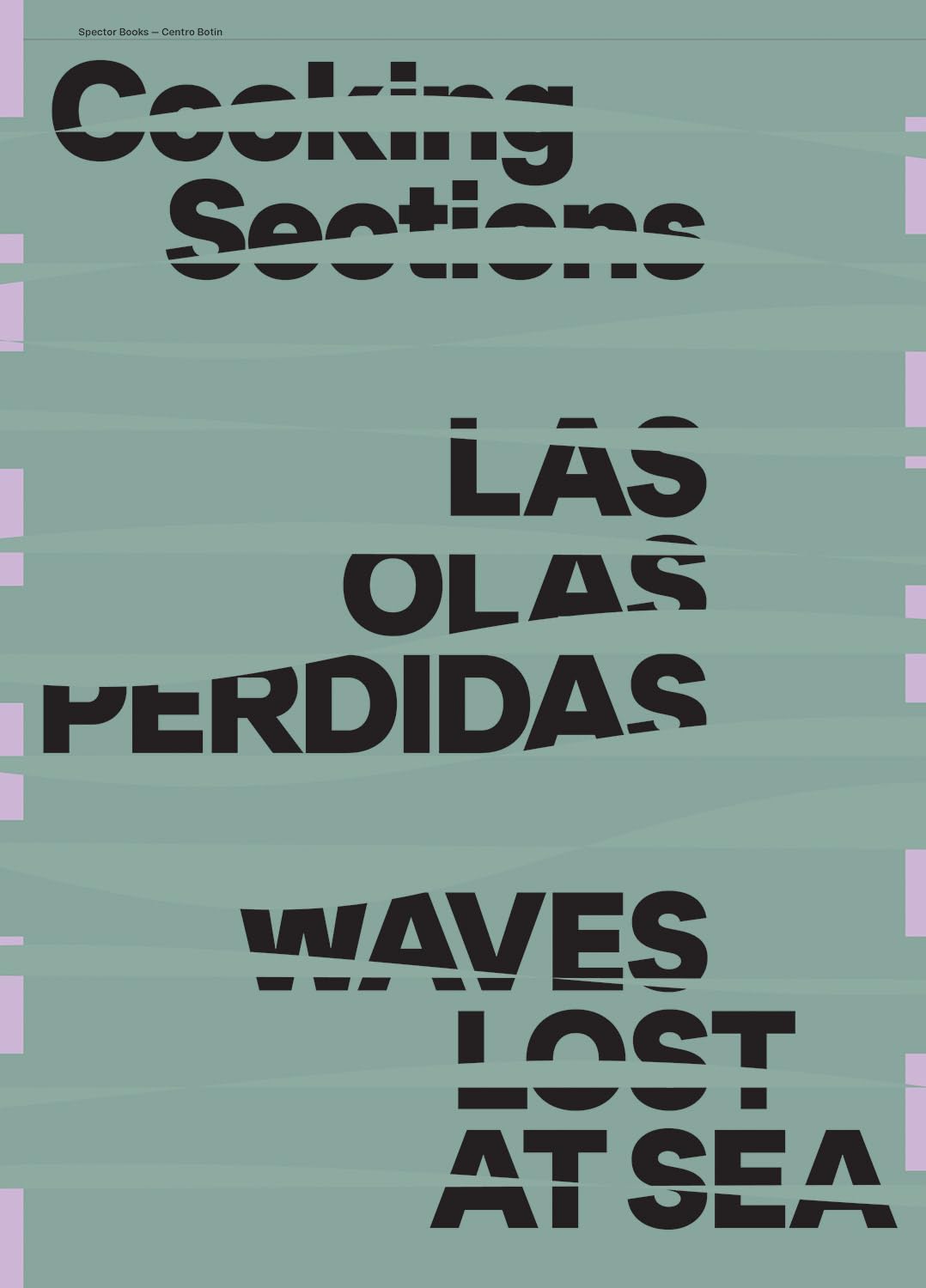 Livre d'art Cooking Sections Waves Lost to Sea sur l'écologie marine