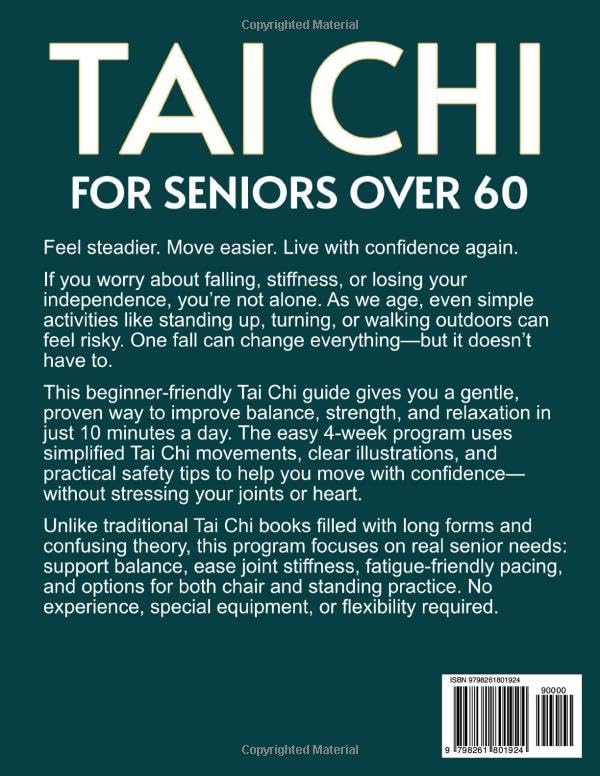 Tai Chi for Seniors: Support Balance, Ease Joint Stiffness & Move with Confidence—Gentle 10-Minute Tai Chi Routines (with Seated Options) for Everyday Independence – 4-Week Plan - Image 2
