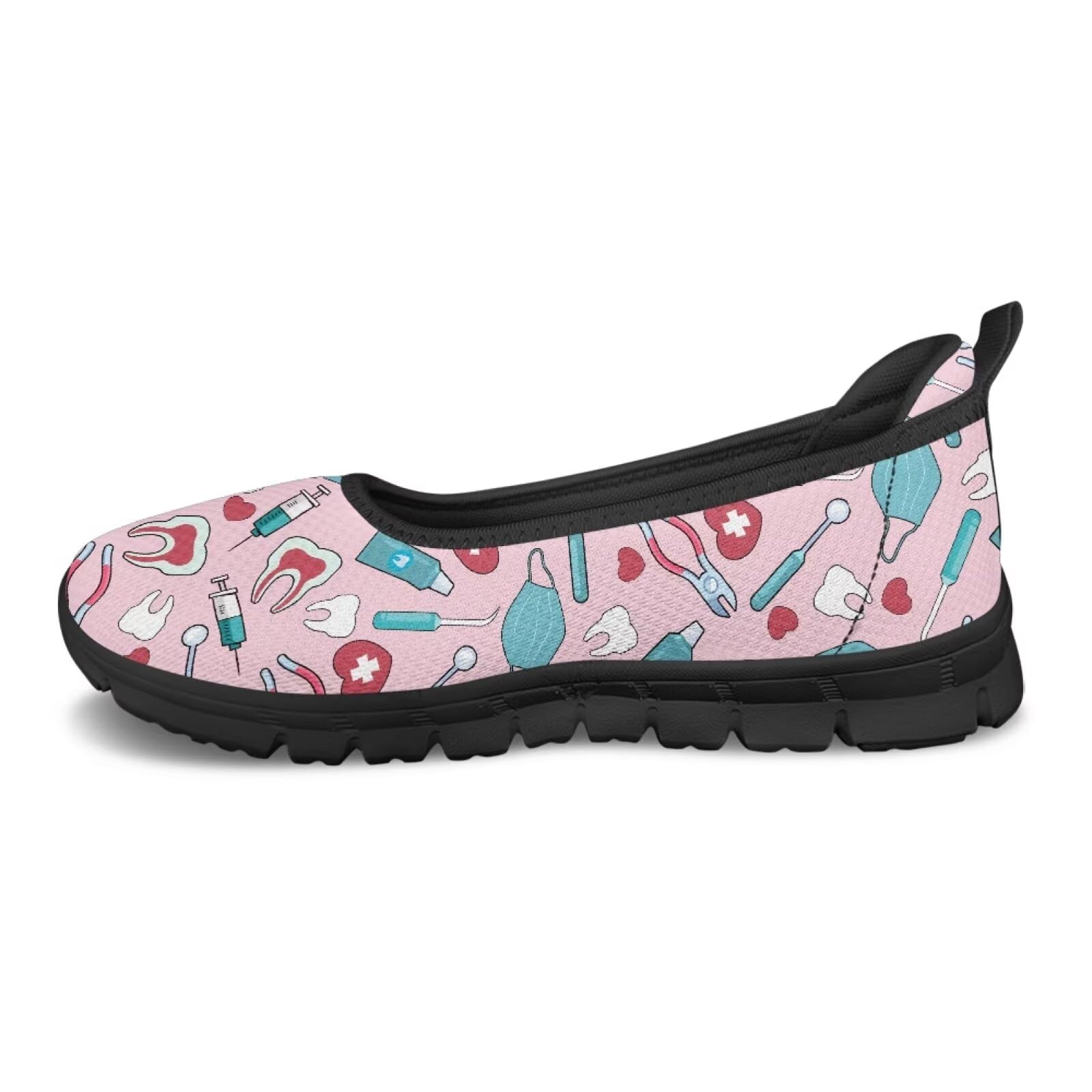 chaqlin Damskie buty do karmienia wsuwane płaskie buty do chodzenia buty treningowe damskie buty do biegania