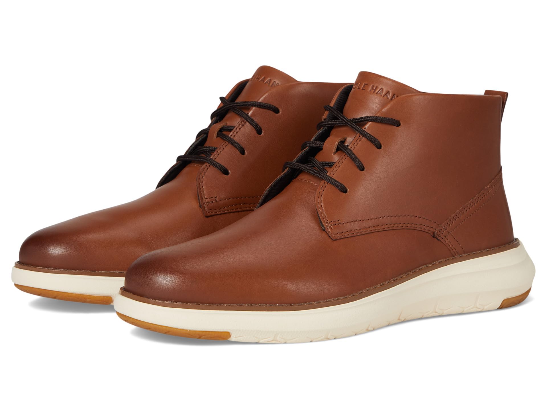 Cole Haan Men's Grand Remix Chukka Boot, British Tan/Ivory, 7.5 UK
