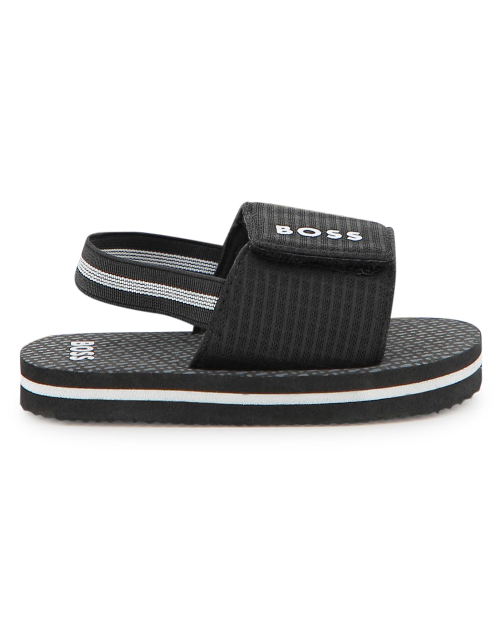BOSS Aqua Slides Baby Jungen, Schwarz, 21