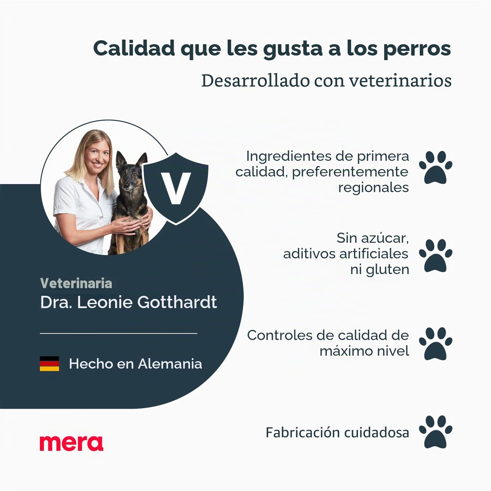 MERA Pure Sensitive - Comida para Perros Adultos de Cordero y arroz - Alimento seco para la Dieta Diaria