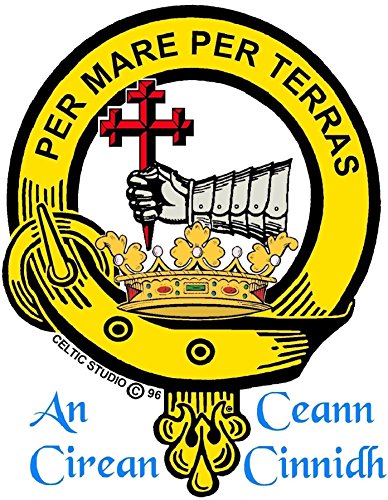 MacDonald (Clan Donald) Scottish Clan Crest Badge Sporran3