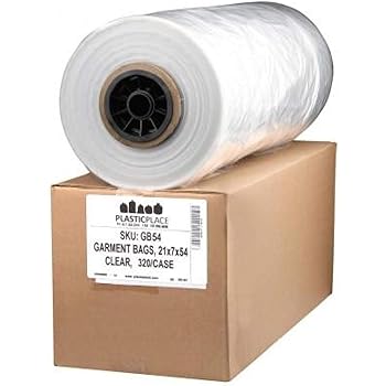 plastic garment bags amazon