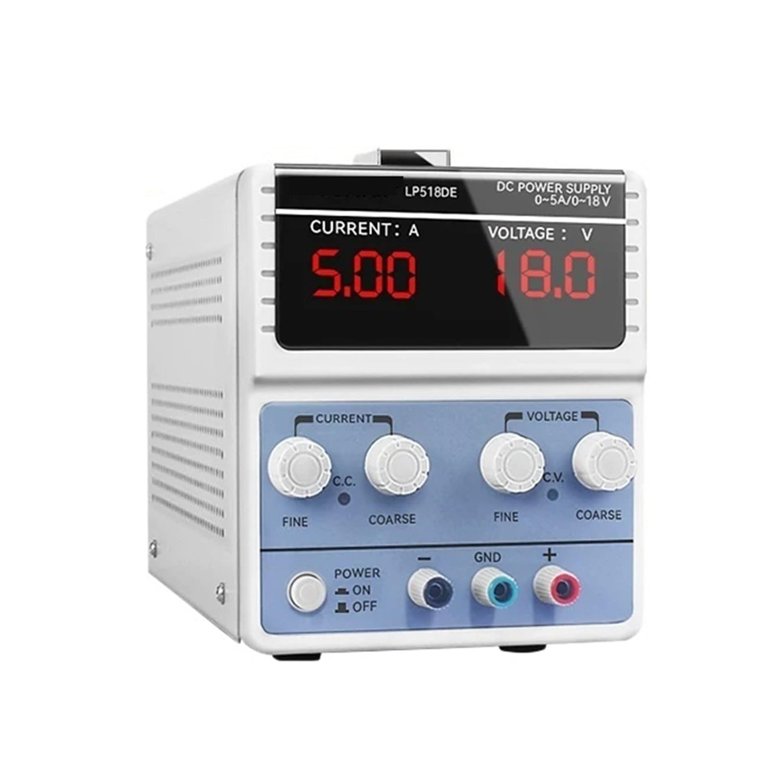 Fuente de alimentación Lineal LP518DE 18V 5A, Fuente de alimentación CC Lineal Ajustable