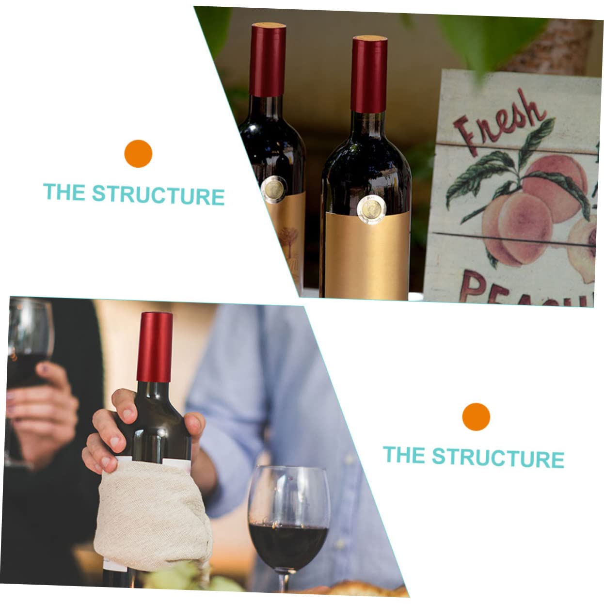 GRIRIW Shrink Wine Bottle Caps 200pcs Red Wine Bottle Sealing Film Heat Shrink Covers