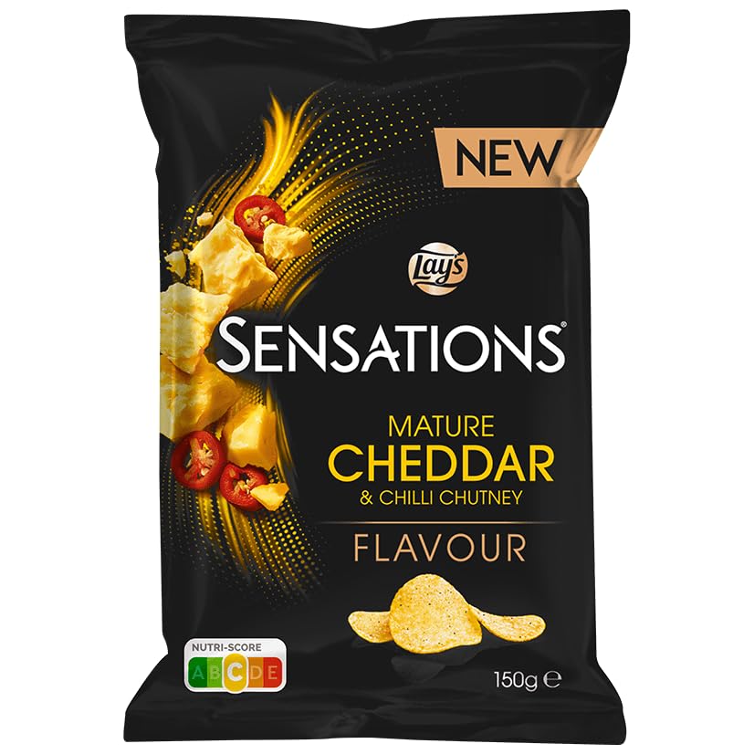 Lays Sensations Mature Cheddar Cheese & Chilli Crisps 150g-picture-10