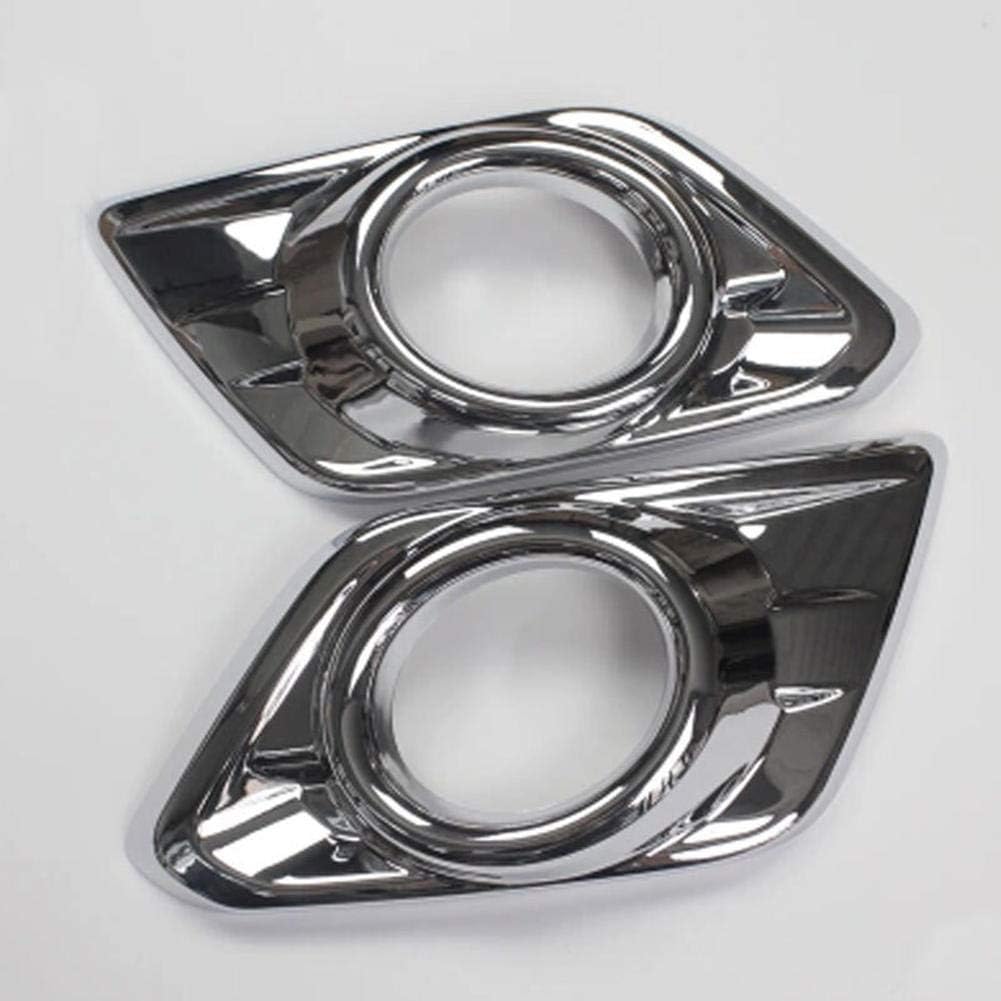 Fit for Nissan X-Trail T32 Rogue 2014-2016,ABS Chrome Car Front Fog Light Lamp Decoration,Car Fog Light Cover Trim Styling
