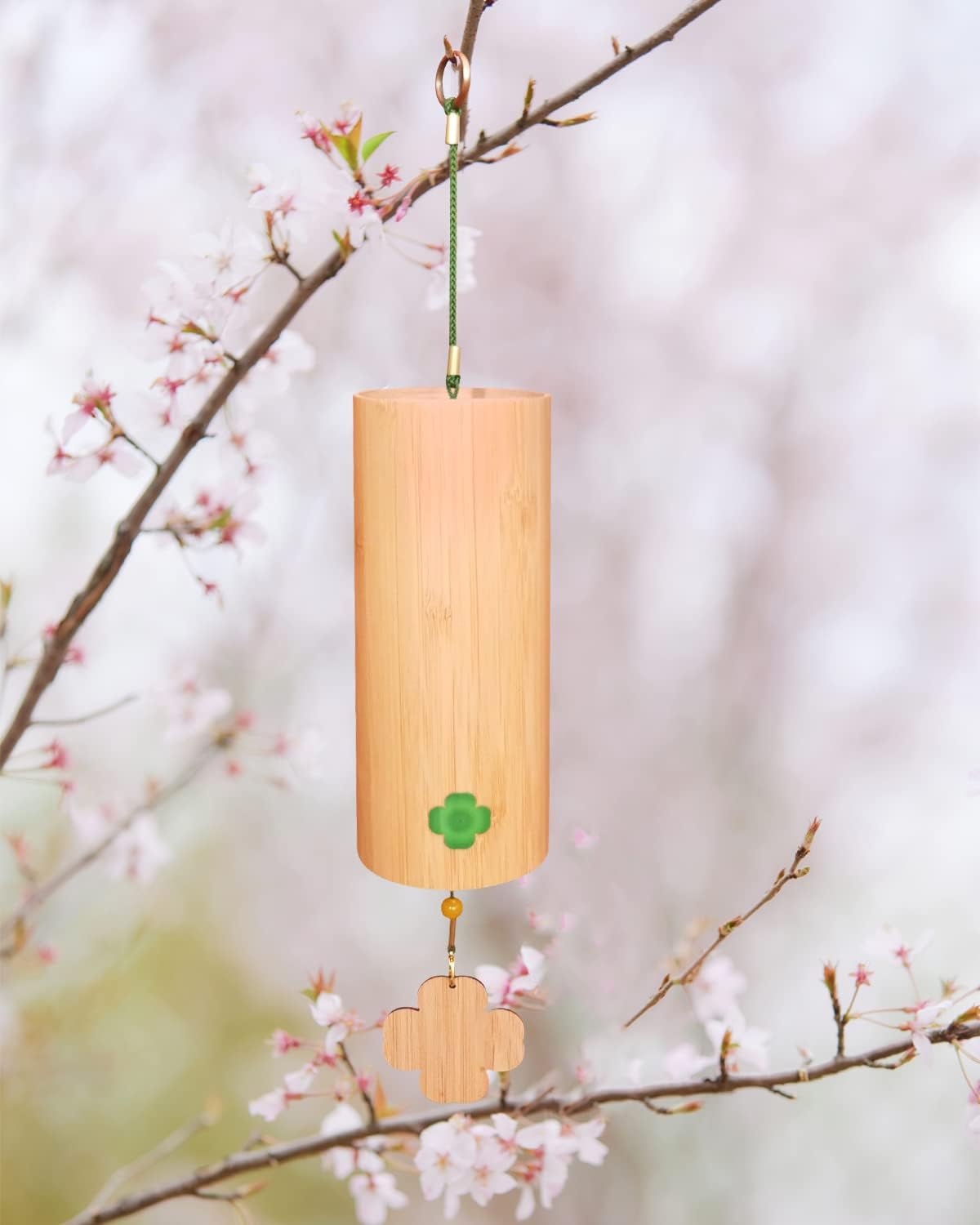 Bamboo Wind Chimes Japanese Wind Chimes for Sound Healing